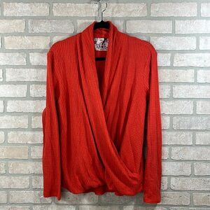 Anthropologie Akemi + Kin Woodruff Kint Wrap Top- Size M